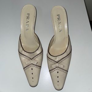 Vintage Prada slip in heels